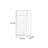 North American solid wood sliding door wardrobe