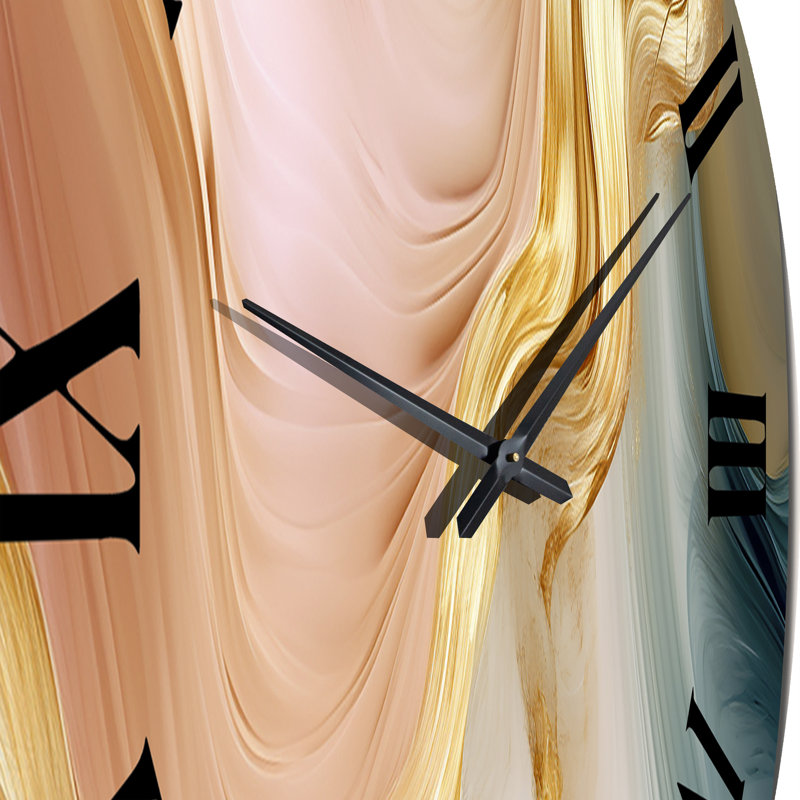 Horloge murale Exquise Wave Harmony, Grand