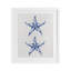 Toile rétro avec étoile de mer, impression encadrée sous verre, design avec lettres et doublure-1425200072-1425200073