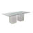 Chrysi 29.5" Pedestal Table Base