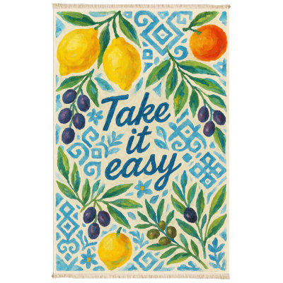 "Take It Easy" Mediterranean Lemon & Olive Runner
