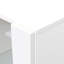 Armoire de rangement avec lampe en aluminium