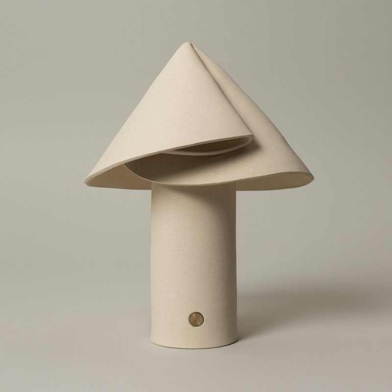 Shayd Table Lamp, Bone