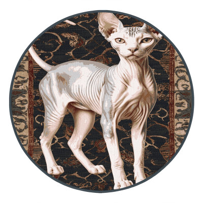  Tapis lavable Don Sphynx Cats