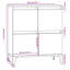 Lashaunta 60cm Sideboard-2054695017