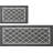 Kitchen Rug Mats 2 Pcs Soft Kitchen Mat Anti Slippery and Machine Washable-633268327-633268326