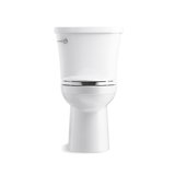 Kingston™ Comfort Height® two-piece elongated 1.28 gpf toilet with Class Five®