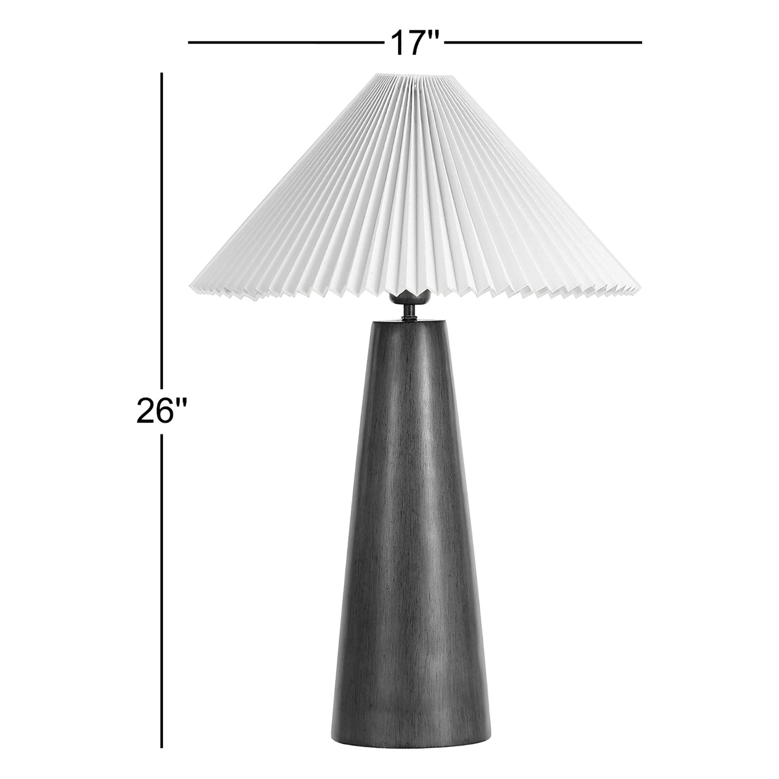 Poppy Resin Table Lamp