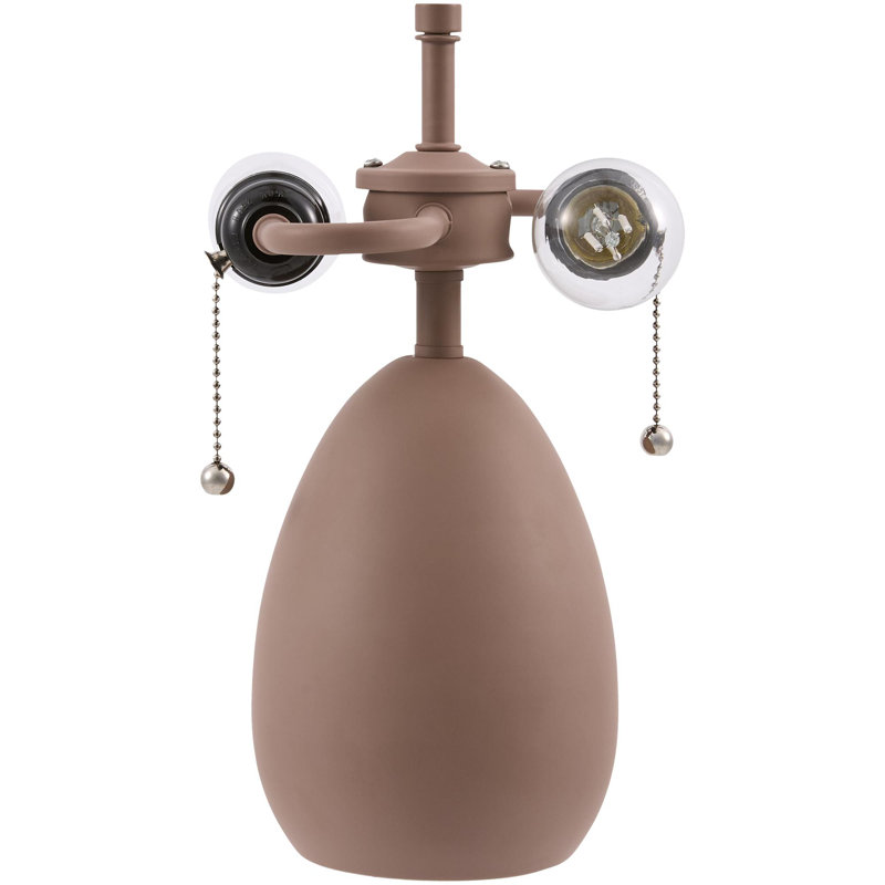 Inkera Elijah Table Lamp, Dark Brown
