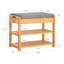 Fresnel 6 Pair Shoe Storage Bench