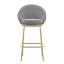 Ensemble de 2 tabourets de bar rembourrés-336689935