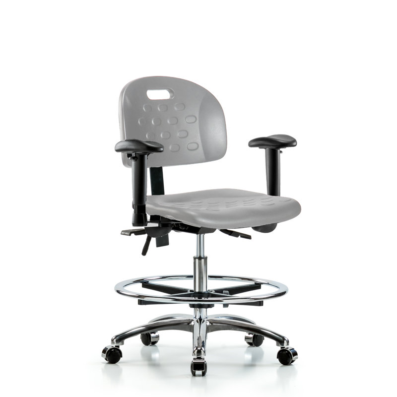 Chaise de travail, Roulettes, Oui