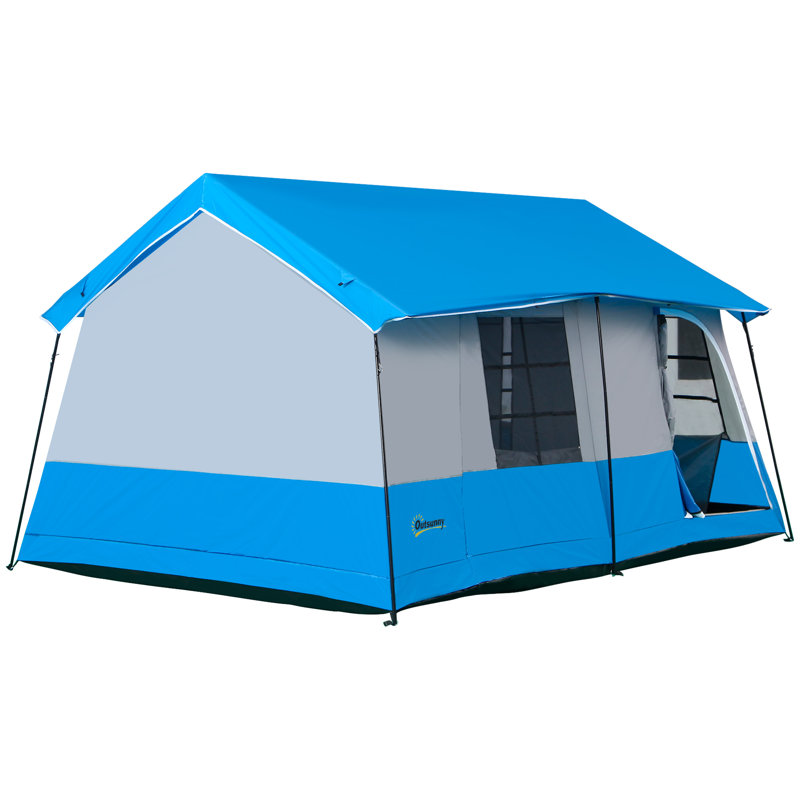 Tente pour 10 personnes, Bleu