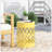 Outdoor Metal End Table -Large-945092500