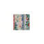 Motif de kimono vert et rouge, impression sur toile, maison moderne de qualité supérieure, 24 x 24 po