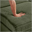 Comfortable Fluffy Corduroy Lazy Sofa with Double Ottomans and Table Board for Chailiving-308411433