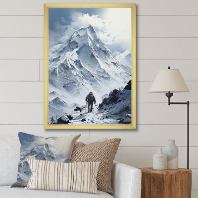 " French Hiking Mountain Peaks "