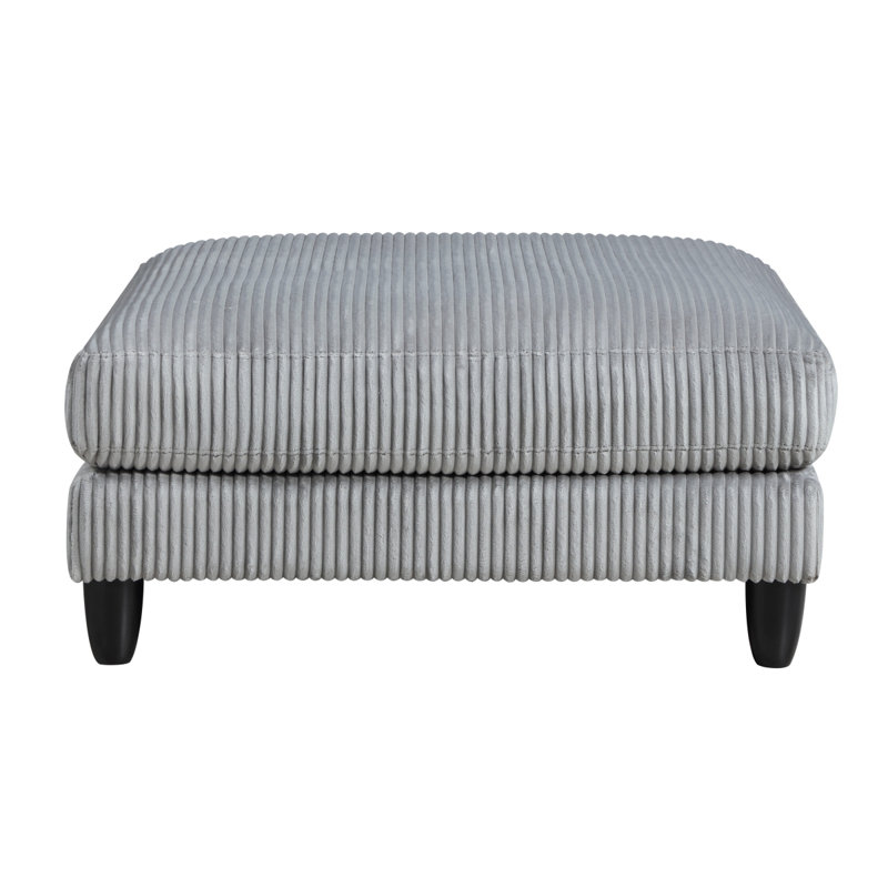 Repose-pieds moderne avec repose-pieds gris