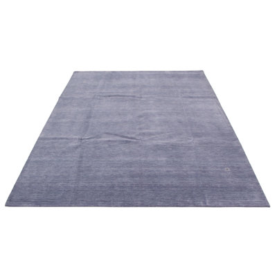 Tapis bleu clair Humaira Gabbeh 9 pi 1 po x 12 pi 1 po
