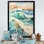 «Valdis Beach Photo Oceanic Rhythms X III», reproduction sur toile
