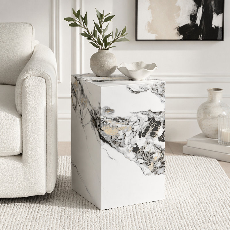 Table de bout Modern, Blanc
