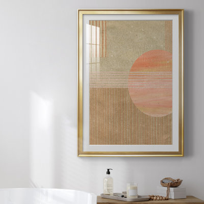 Adobe Sunrise II, reproduction encadrée de qualité supérieure - prête à être accrochée 46903