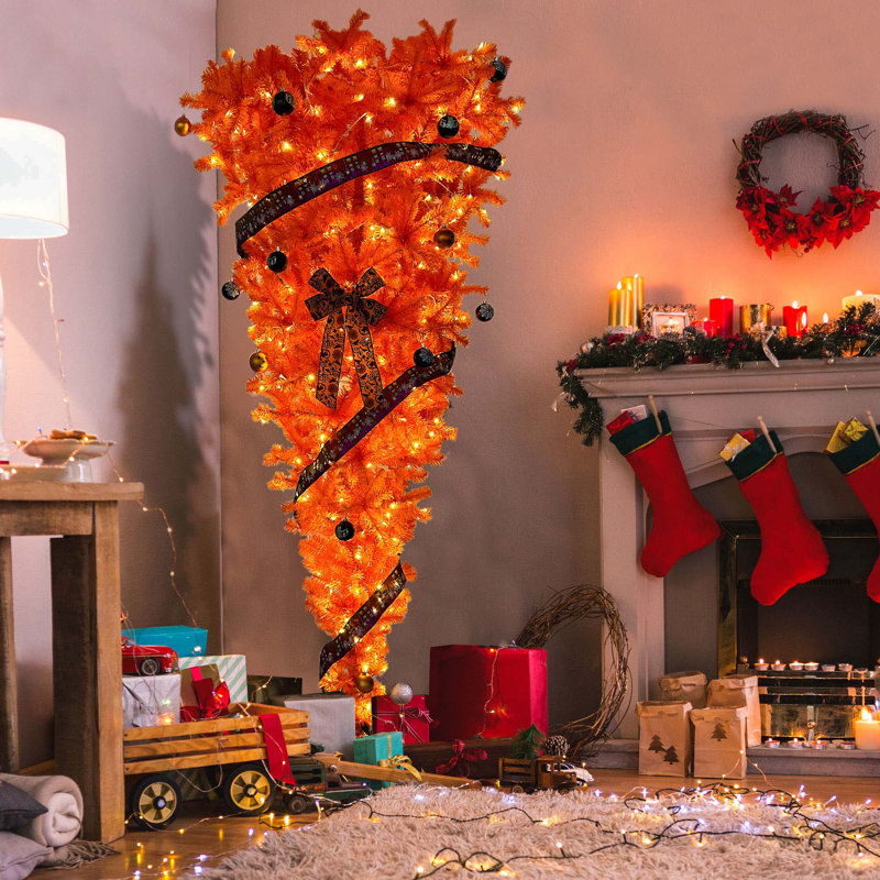 Arbre de Noël artificiel lumineux 7,5 pi
