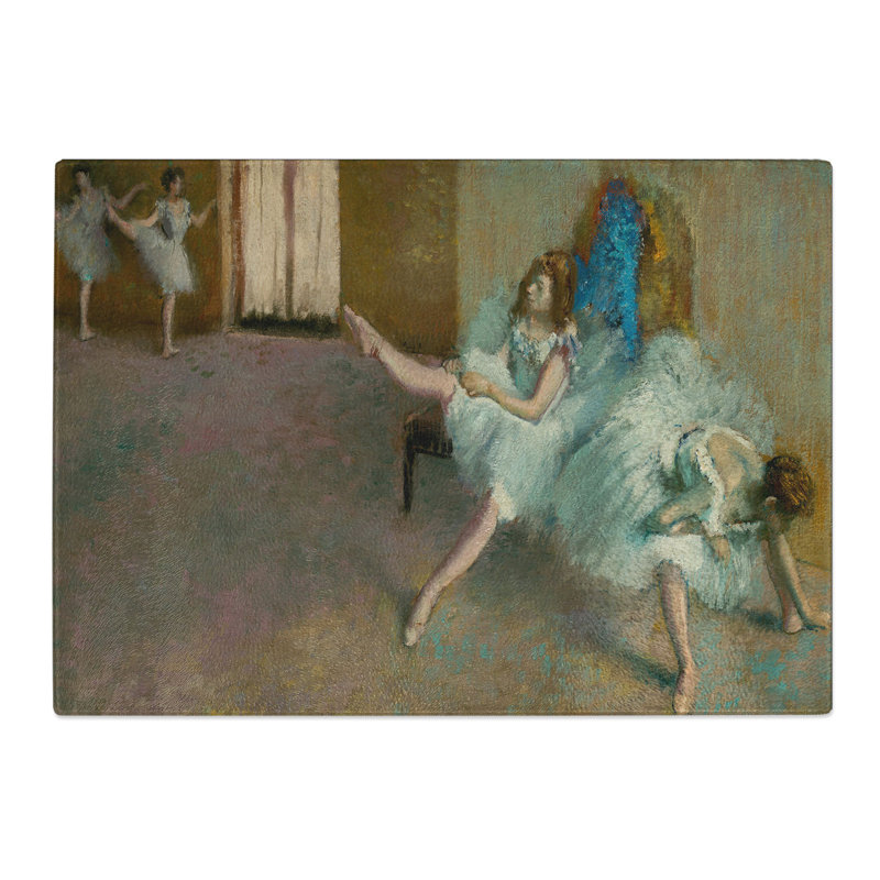 Before the Ballet by Edgar Degas Chopping Board, 0.4cm H x 20cm W x 29cm L