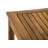 Square Acacia Outdoor Side Table , 20'' in. W 20'' in. D-1009048332