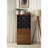 Walnut Wine Cabinet With 3 Drawer