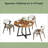 Sleek Greeting Table,Dining Table,Kitchen Dinner Table