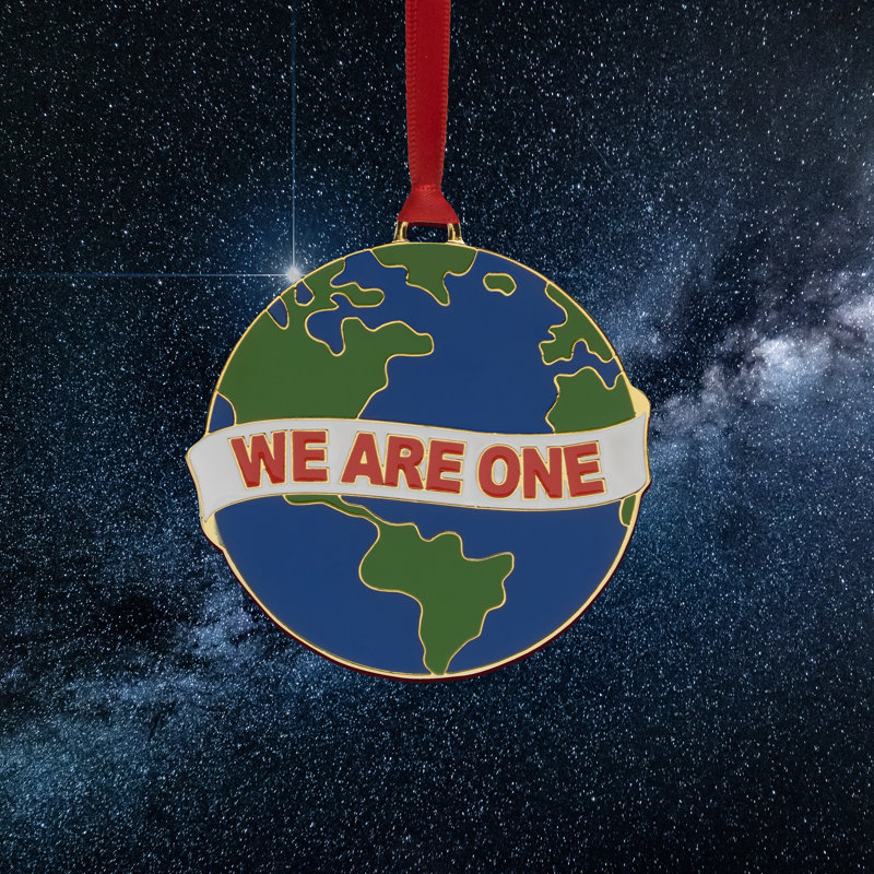 Ornement émaillé 2020 «We Are One One»