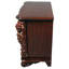 Commode en bois massif à 3 tiroirs Lord Raffles