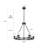 6 - Light Dimmable Chandelier