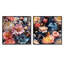 Livio - Ensemble de 2 collages carrés floraux-101848936-101848937