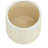 S/2 6/8" Textured Planters, Shiny White-1337675863
