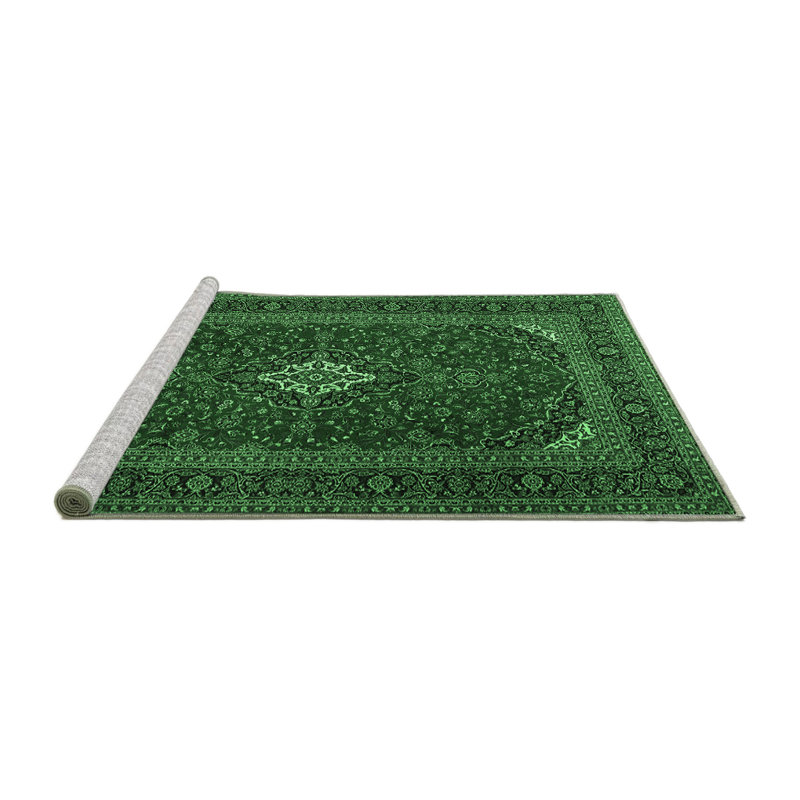 Jevgenia Performance Oriental Indoor Rug, Square 4'