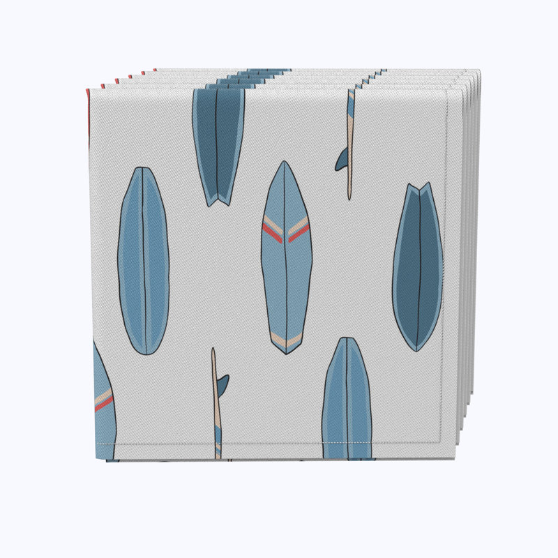 100% Cotton No Pattern Square Napkin
