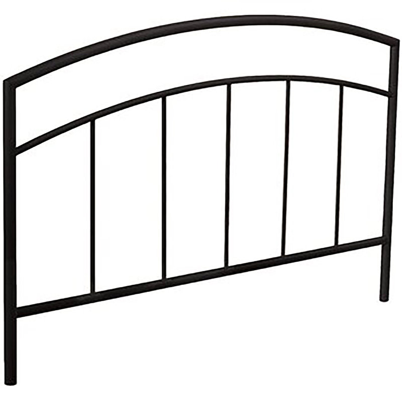 Amielle Metal Spindle Headboard Only, Textured Black, Queen