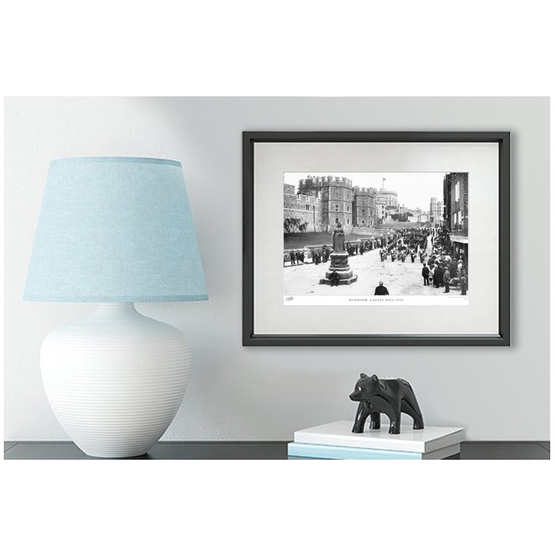 Windsor, Castle Hill 1914 by Francis Frith - Single Picture Frame Print, 40cm H x 50cm W x 2.3cm D