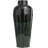 Finchley Metal Color block Abstract Decorative Green Vase with Paint Streak Designs-117220455