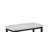 1Pc Upholstered Bench Soft Neutral Tone