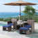 Rand 2 - Person Patio Conversation Sets with Cushions