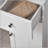 Compact Bathroom Storage Cabinet – 1 Drawer & Adjustable Shelf, Anti-Tip for Bathroom/Living Room