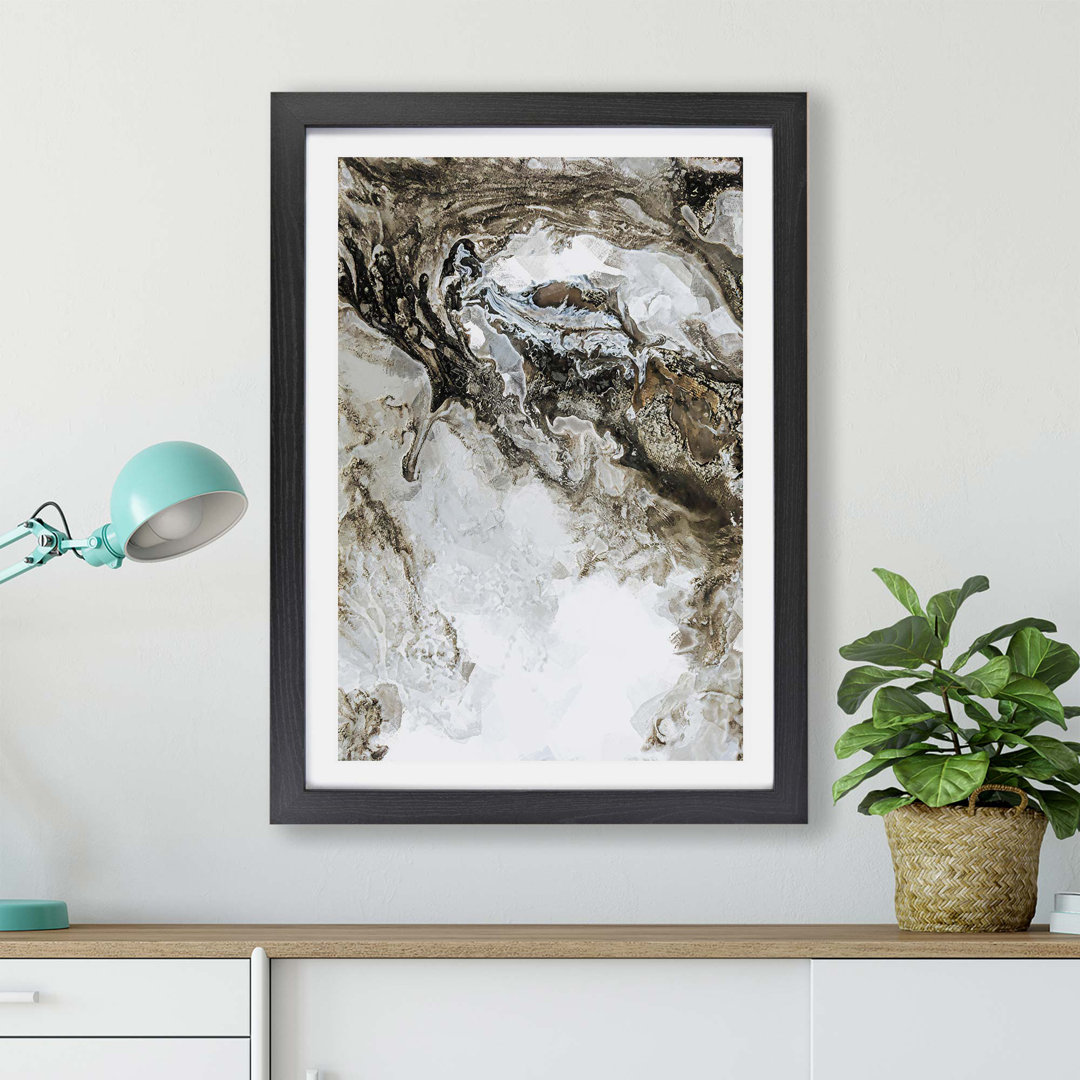 Needing the Beat in Abstract - Framed Print