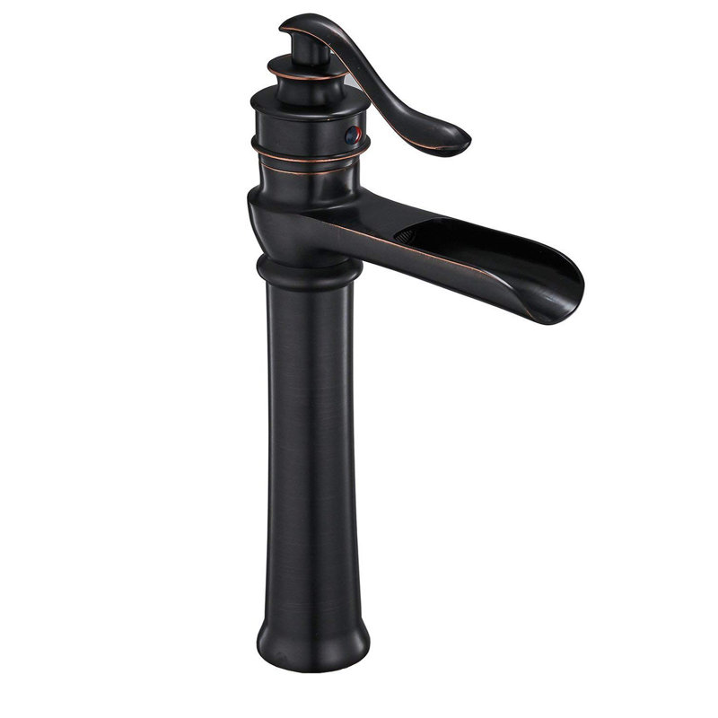 Robinet de salle de bain commercial, Bronze huilé