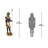 Egyptian Grand Ruler Horus Statue