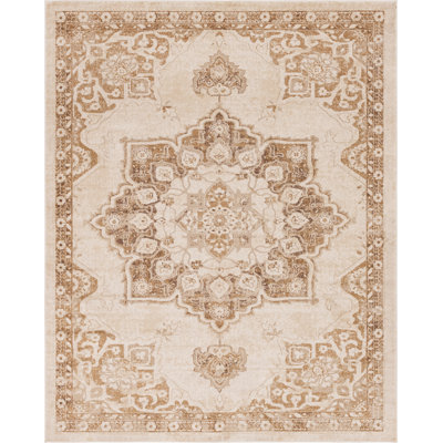 Tapis oriental beige
