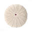 Pouf rond en coton Bordeaux-106806901