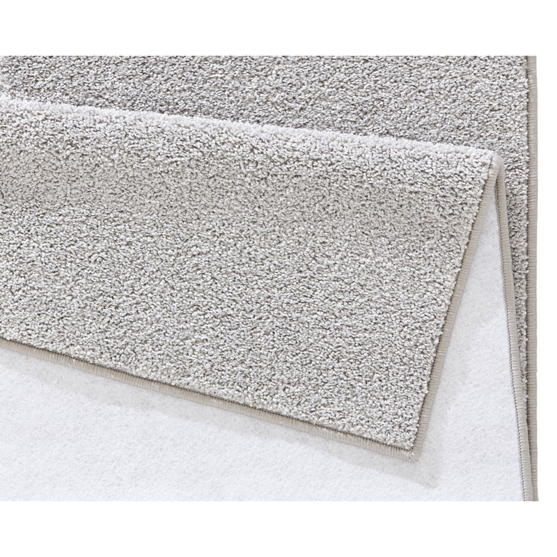Pure Machine Woven Grey Indoor Rug, Runner 80 x 400cm